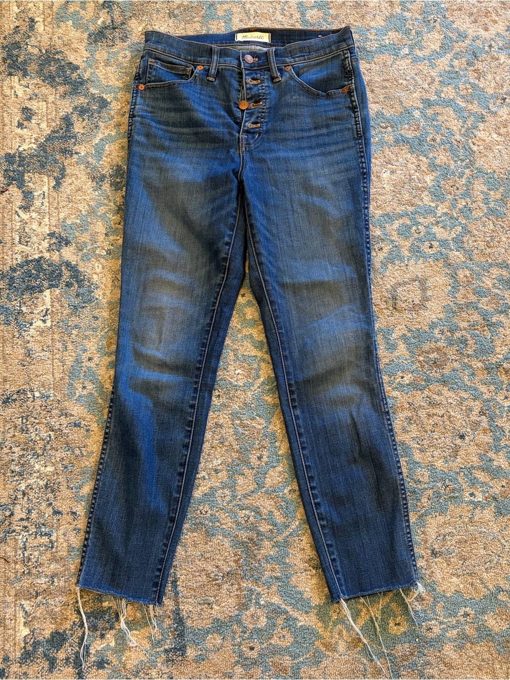 Madewell 10” High Rise Skinny Crop Size 27 Jeans